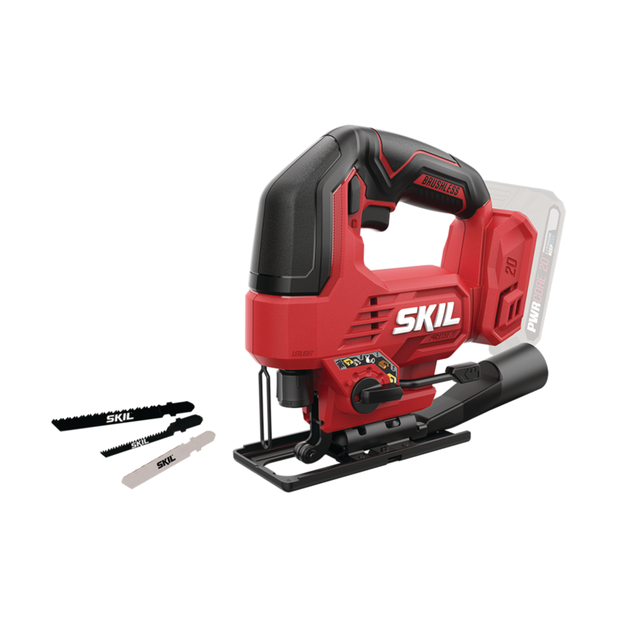 Skil 3421 CA 20V Brushless Σέγα Μπαταρίας 20V Li-Ion SOLO