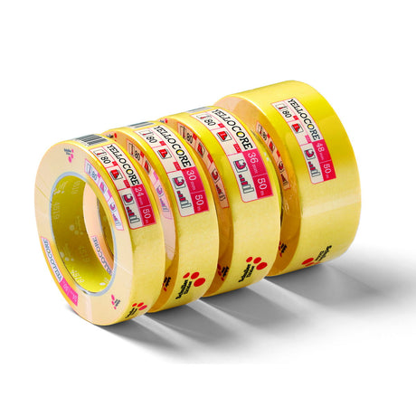 Schuller Yello Core Χαρτοταινία Γενικής Χρήσης 80°C