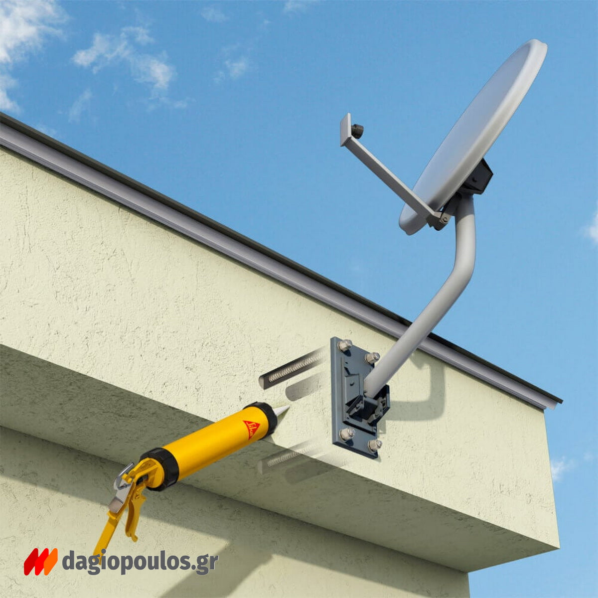 Sika AnchorFix1 Συγκολλητικό Χημικό Υλικό Αγκυρώσεων & Βυσμάτων Ταχείας Ωρίμανσης