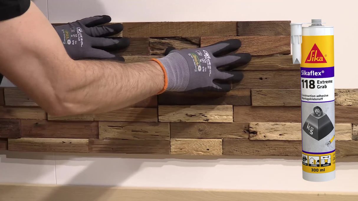 SIka Sikaflex 118 Extreme Grab Συγκολλητικό Με Ισχυρό Αρχικό Άρπαγμα 290ml ΛΕΥΚΟ