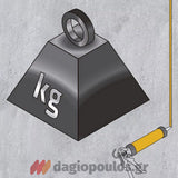 SIka Sikaflex 118 Extreme Grab Συγκολλητικό Με Ισχυρό Αρχικό Άρπαγμα 290ml ΛΕΥΚΟ