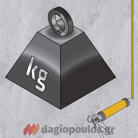 SIka Sikaflex 118 Extreme Grab Συγκολλητικό Με Ισχυρό Αρχικό Άρπαγμα 290ml ΛΕΥΚΟ