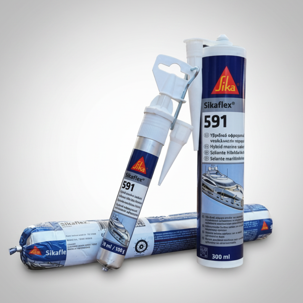 Sika Sikaflex 591 Ναυτιλιακό Σφραγιστικό Πολλαπλών Χρήσεων ΛΕΥΚΟ