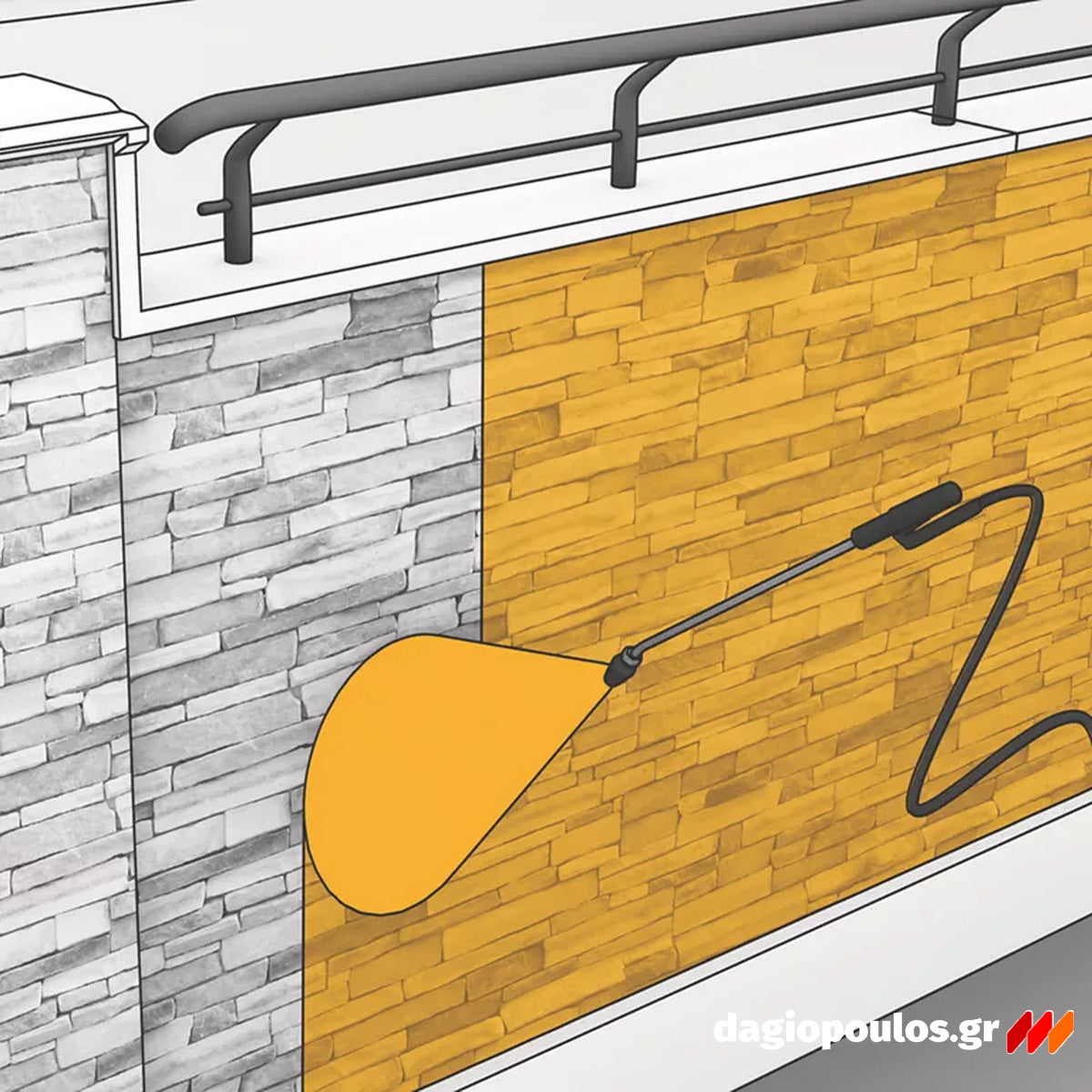 Sika Sikagard®700 S Υδαπωθητικό Προϊόν Εμποτισμού Για Μπετόν Πέτρα Σοβά Πλακίδια Διαφανές Ματ 5Ltr