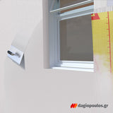 Τελικός σοβάς όψεων με ταξινόμηση A2 s1 d0