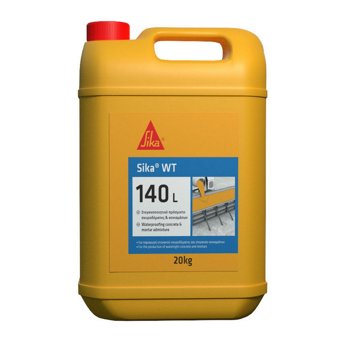 Sika® WT-140 L Στεγανοποιητικό Πρόσμικτο Σκυροδέματος & Κονιαμάτων