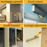 Sika Sikaflex 111 Stick & Seal Ελαστικό Συγκολλητικό Σφραγιστικό 290ml ΜΑΥΡΟ