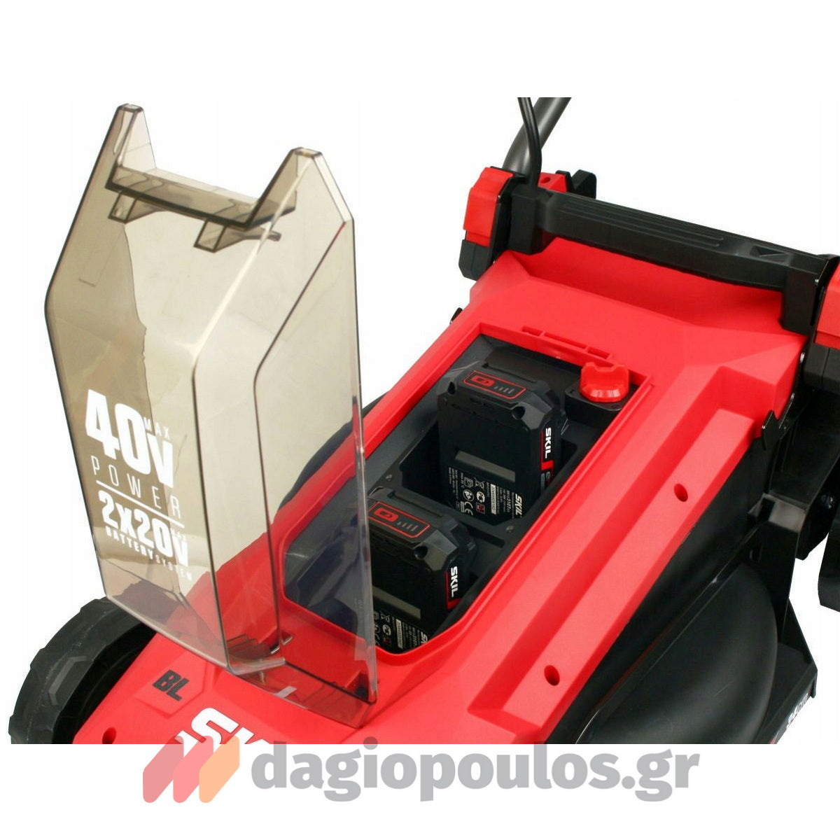 Skil 0130 CA 40V Max Brushless Χλοοκοπτική Μηχανή Μπαταρίας Ωθούμενη 36V Li-Ion Με Μπαταρίες 5.0Ah