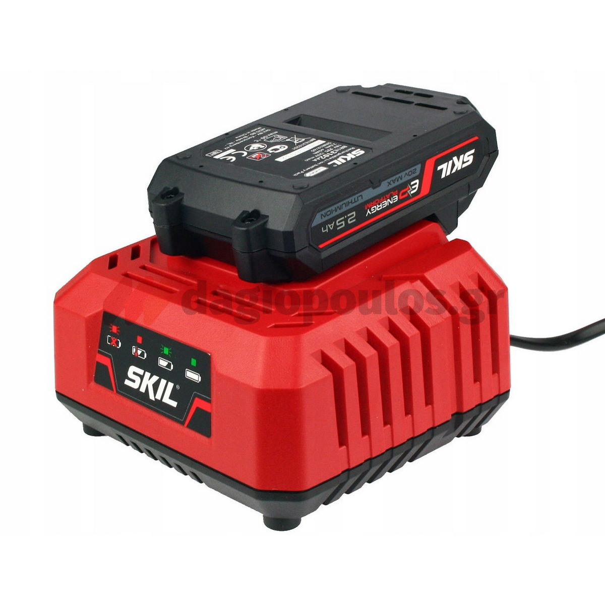 Skil 0230 CA 20V Max Autofeed Χλοοκοπτικό Μεσινέζας Μπαταρίας Αυτοτροφοδοτούμενο 18V Li-Ion Με Μπαταρία 2.0Ah