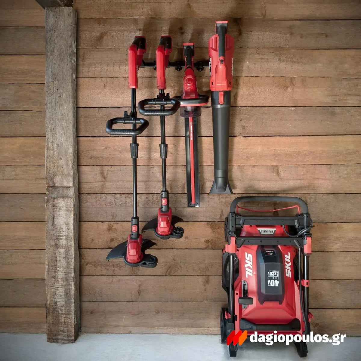 Skil 0230 CA 20V Max Autofeed Χλοοκοπτικό Μεσινέζας Μπαταρίας Αυτοτροφοδοτούμενο 18V Li-Ion Με Μπαταρία 2.0Ah