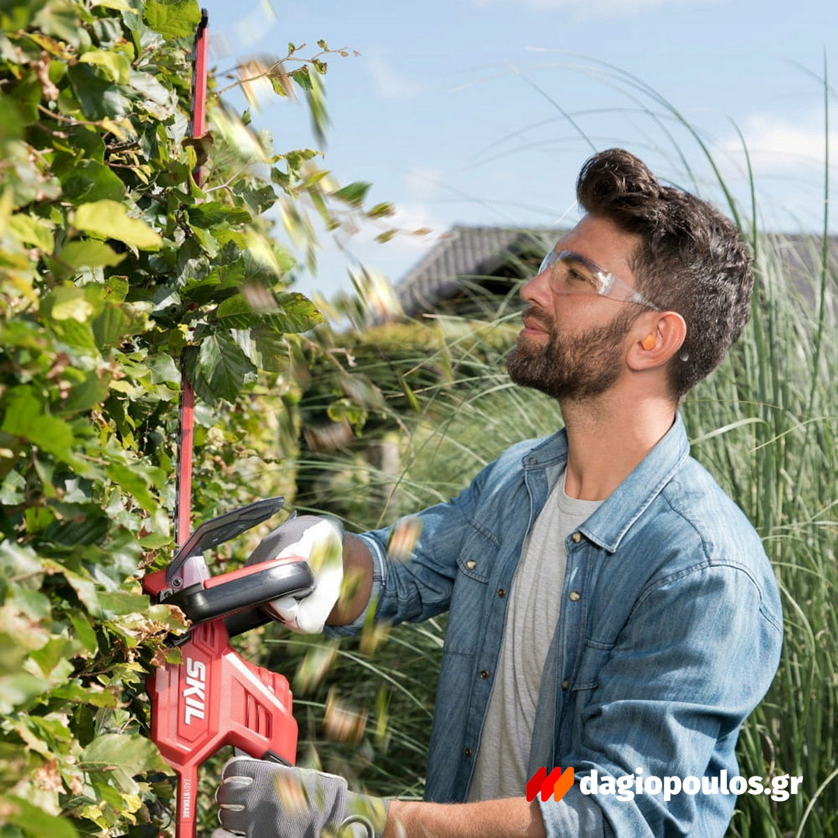 Skil 0429 AA 20V Max Ψαλίδι Μπορντούρας (Μπορντουροψάλιδο) Μπαταρίας 18V Li-Ion Με Μπαταρία 4.0Ah Διπλής Λάμας