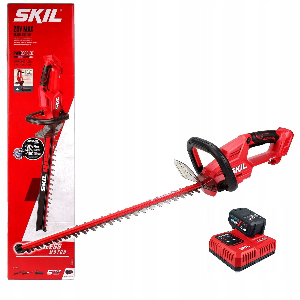 Skil 0440 CA 20V Brushless Ψαλίδι Μπορντούρας (Μπορντουροψάλιδο) Μπαταρίας 18V Li-Ion SOLO