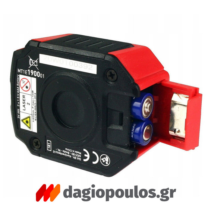 Skil 1900 AA Αλφάδι Laser Ψηφιακό (Κόκκινο) με Μπαταρία | dagiopoulos.gr