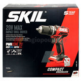 Skil 3075 JA 20V Max Brushless Κρουστικό Δραπανοκατσάβιδο Μπαταρίας 18V Li-Ion SOLO