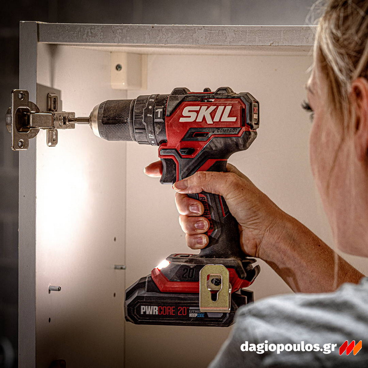 Skil 3085 CA 20V Max Brushless Κρουστικό Δραπανοκατσάβιδο Μπαταρίας 20V Li-Ion SOLO