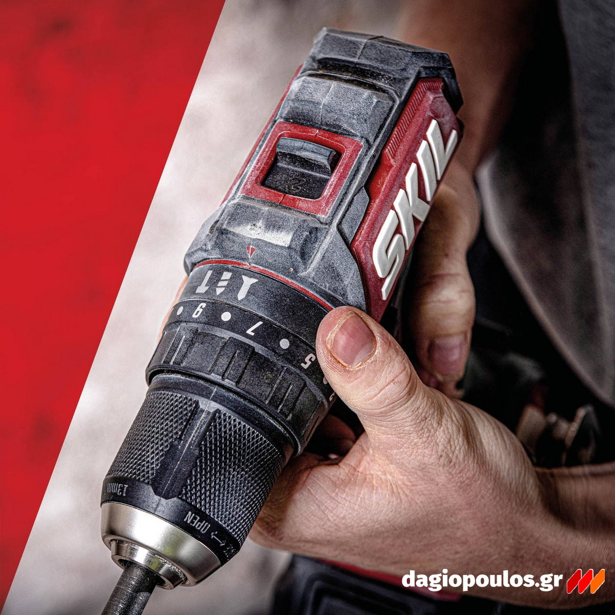 Skil 3085 CA 20V Max Brushless Κρουστικό Δραπανοκατσάβιδο Μπαταρίας 20V Li-Ion SOLO