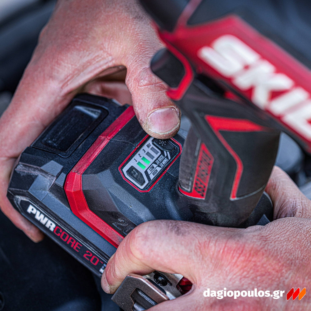 Skil 3085 CA 20V Max Brushless Κρουστικό Δραπανοκατσάβιδο Μπαταρίας 20V Li-Ion SOLO