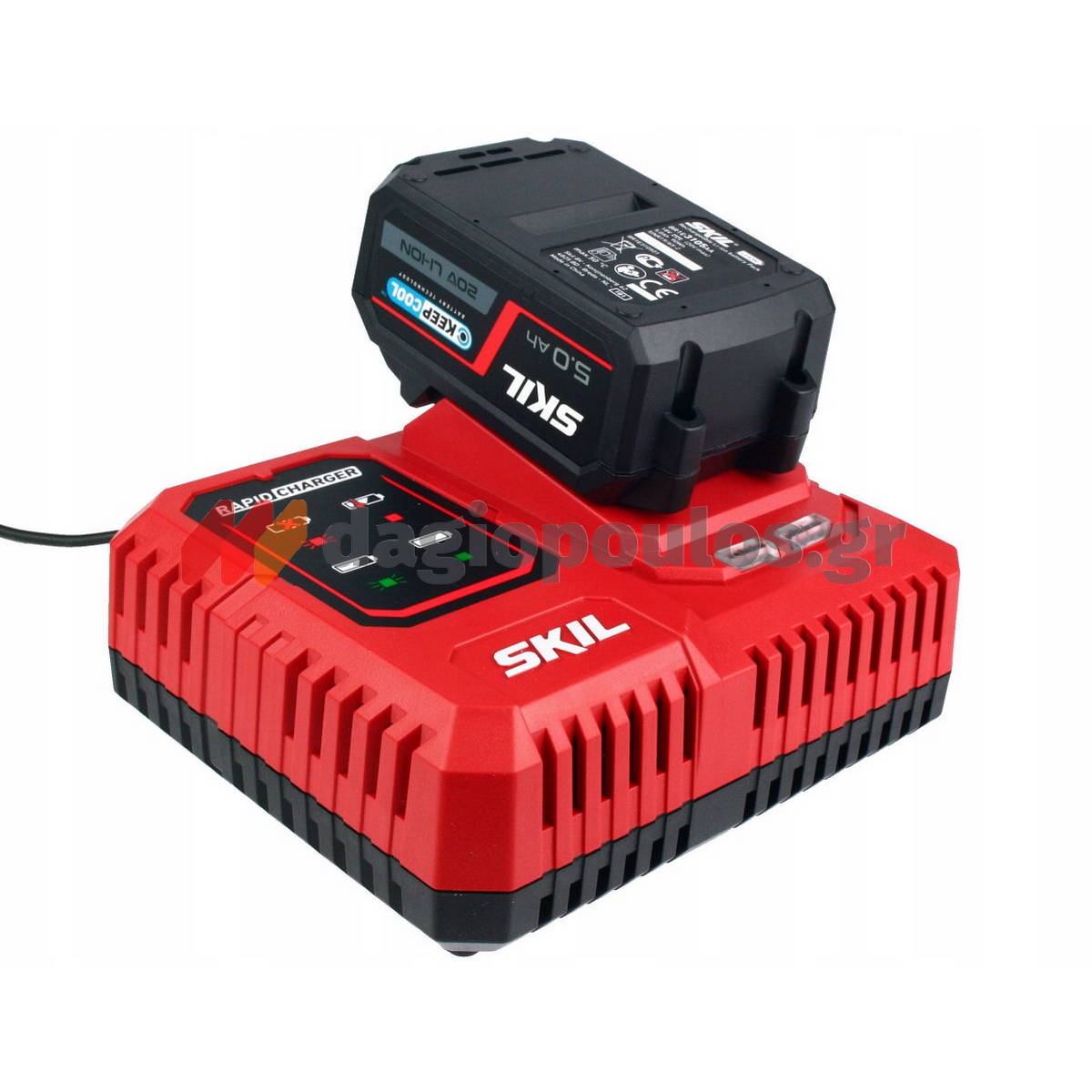 Skil 3123 AA 20V Max Ταχυφορτιστής Μπαταρίας 6A 18 Volts