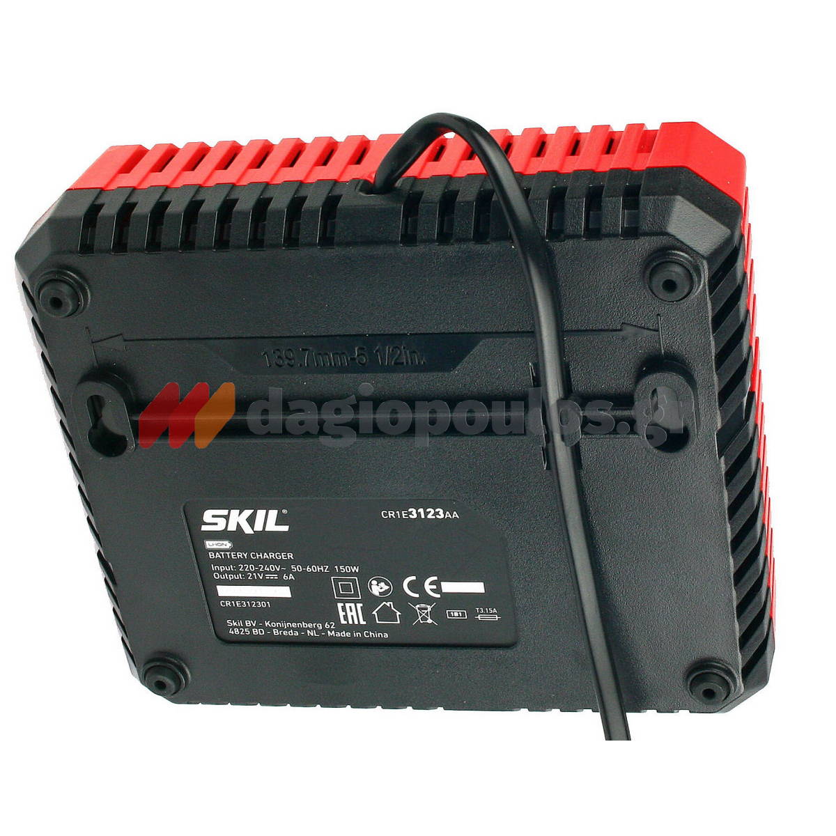 Skil 3123 AA 20V Max Ταχυφορτιστής Μπαταρίας 6A 18 Volts