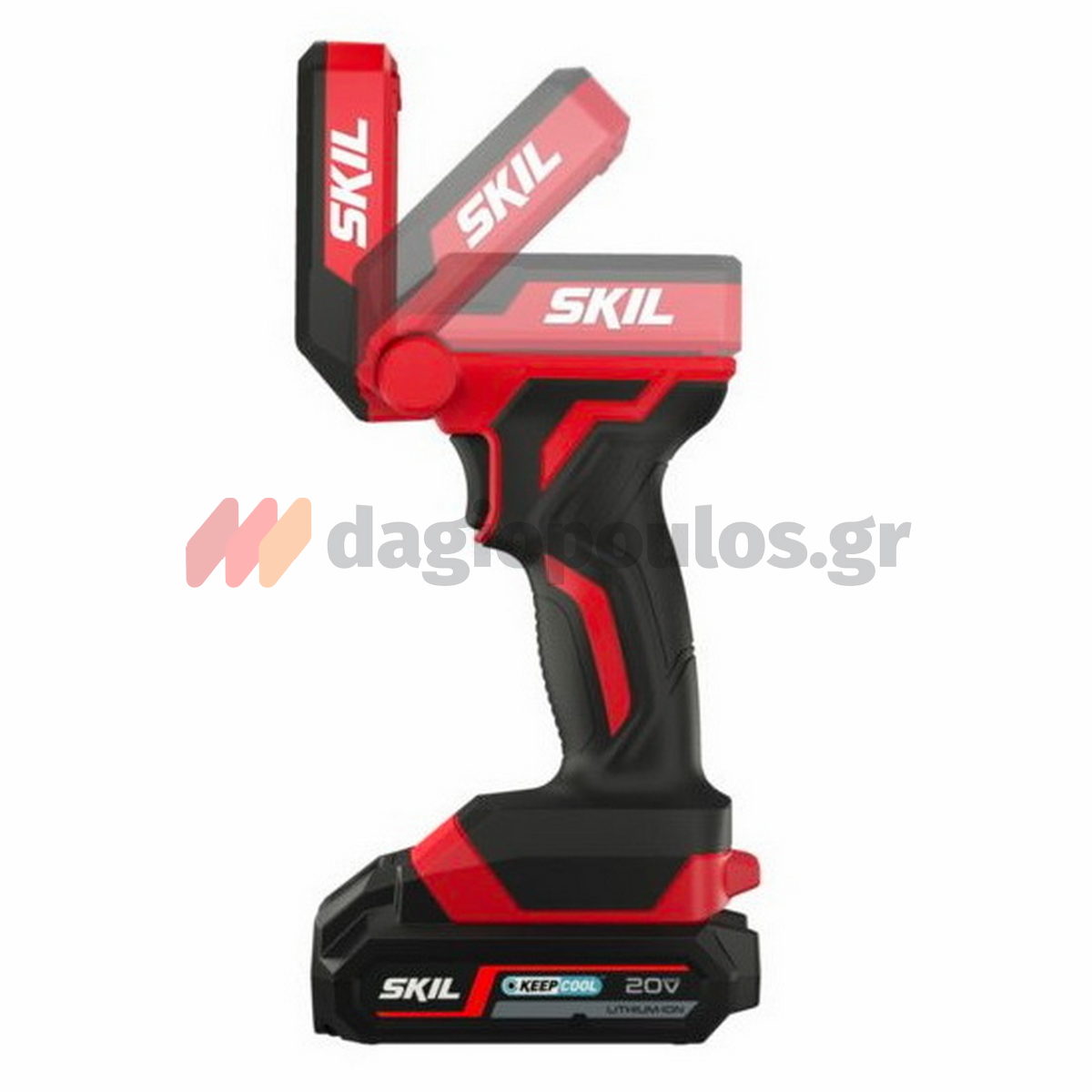 Skil 3155 CA 20V Max Φακός Λυχνία Εργασίας Φωτοδιόδου LED Μπαταρίας 18V 360 Lumens SOLO