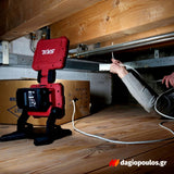 Skil 3157 CA 20V Max Διπλός Φορητός Προβολέας Επιθεώρησης & Εργασίας Μπαταρίας 18V Li-Ion Επαναφορτιζόμενος 1800 Lumens SOLO