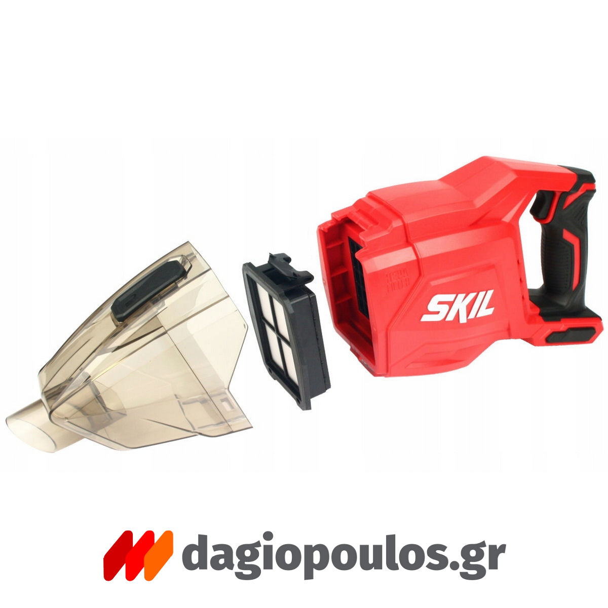 Skil 3158 CA 20V Max Φορητός Απορροφητήρας Σκουπάκι Χειρός Μπαταρίας 18V Li-Ion & 3107 AA Μπατ.2.0Ah - Φορτιστής