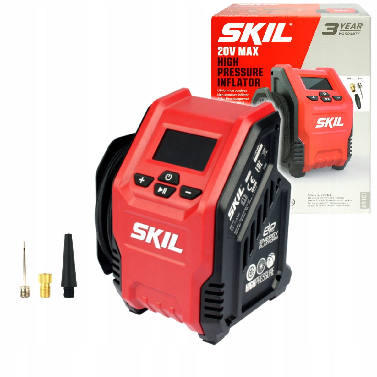 Skil 3159 CA 20V Max Αεροσυμπιεστής Κομπρεσέρ Αέρα Μπαταρίας 18V Li-Ion 11Bar SOLO