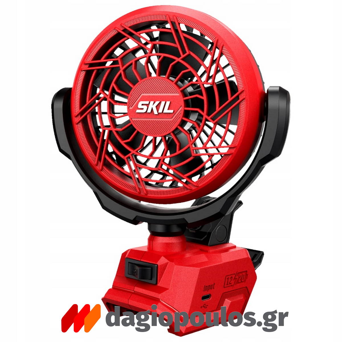 Skil 3163 CA 20V Max Brushless Ανεμιστήρας Μπαταρίας 12V-18V Li-Ion SOLO