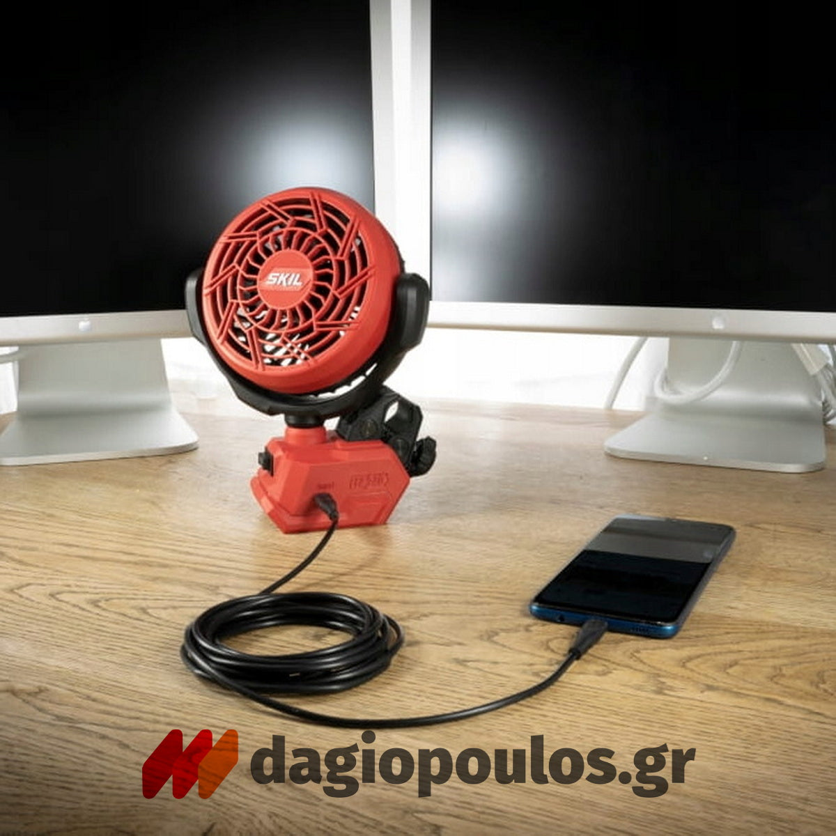 Skil 3163 CA 20V Max Brushless Ανεμιστήρας Μπαταρίας 12V-18V Li-Ion SOLO