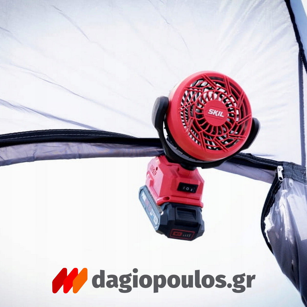 Skil 3163 CA 20V Max Brushless Ανεμιστήρας Μπαταρίας 12V-18V Li-Ion SOLO