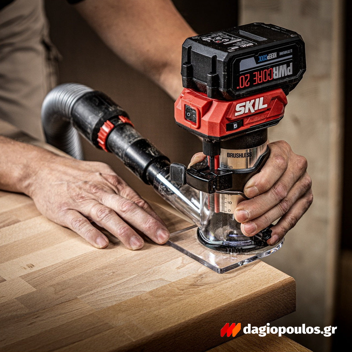 Skil 3170 CA 20V Max Brushless Κουρευτικό Περιθωρίων Μπαταρίας 18V Li-Ion SOLO