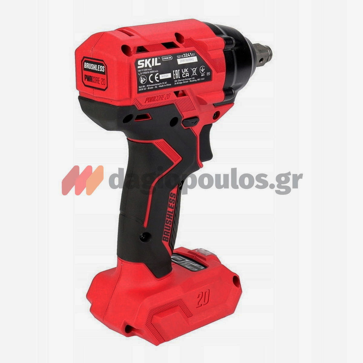 Skil 3241 CA 20V Max Brushless Μπουλονόκλειδο Μπαταρίας 18V Li-Ion SOLO