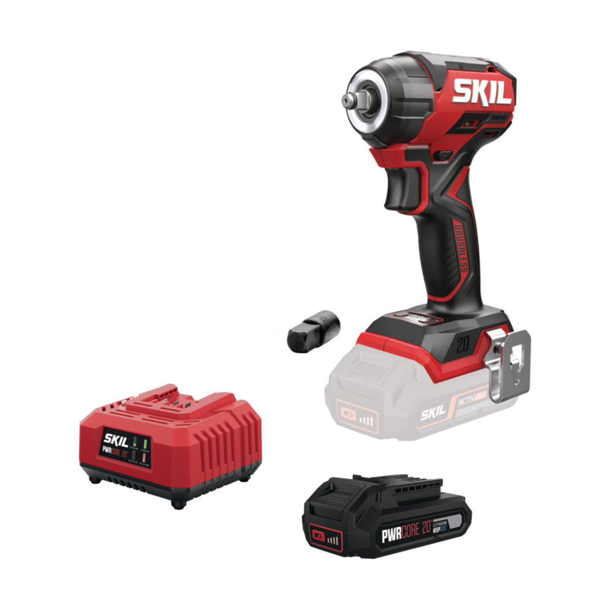 Skil 3265 CA 20V Max Brushless Μπουλονόκλειδο Μπαταρίας 18V Li-Ion Με Μπαταρία 2.5Ah