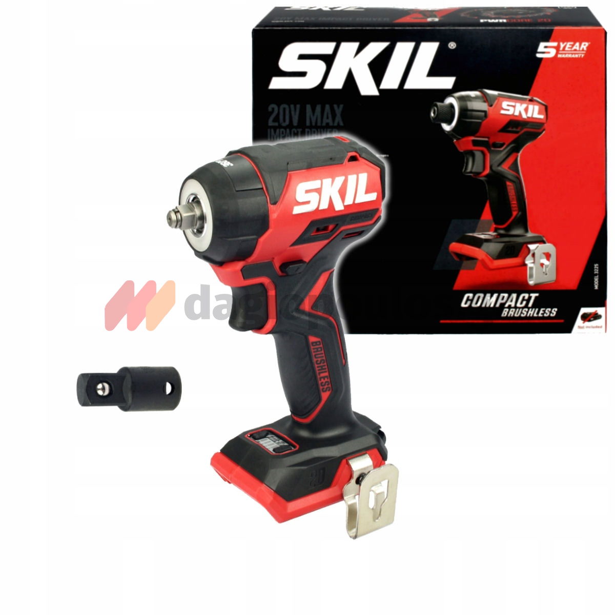Skil 3265 CA 20V Brushless Μπουλονόκλειδο Μπαταρίας 18V Li-Ion SOLO
