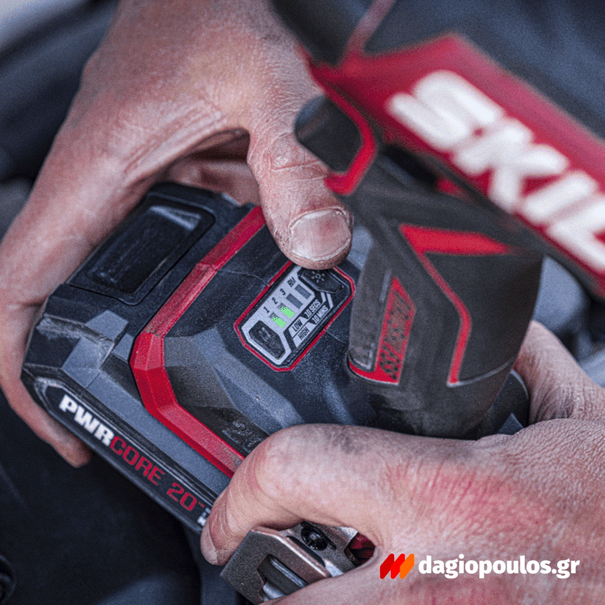 Skil 3265 CA 20V Max Brushless Μπουλονόκλειδο Μπαταρίας 18V Li-Ion Με Μπαταρία 2.5Ah