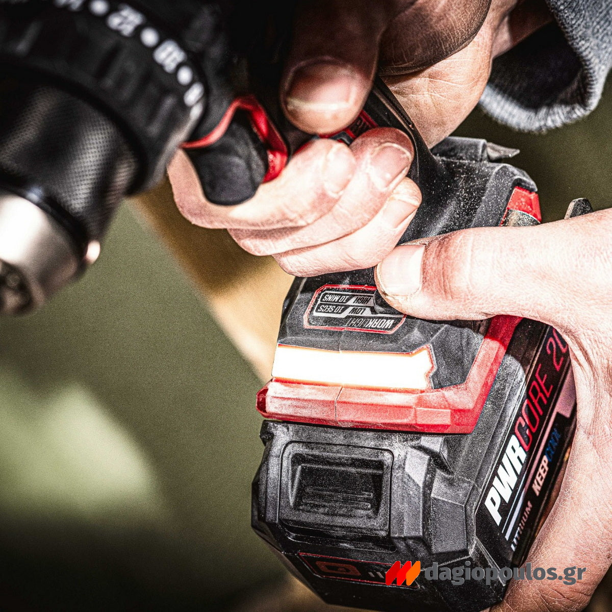 Skil 3285 JA1 20V Max Brushless Μπουλονόκλειδο Μπαταρίας 18V Li-Ion Με 2 Μπαταρίες 5.0Ah