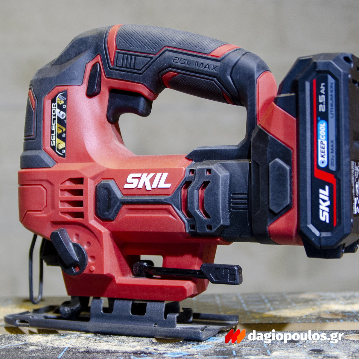 Skil 3420 CA 20V Max Σέγα Μπαταρίας 18V Li-Ion SOLO