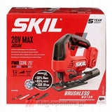 Skil 3421 CA 20V Brushless Σέγα Μπαταρίας 20V Li-Ion Με Σετ 3116 ΑΑ Μπαταρία 2.0Ah - Φορτιστή
