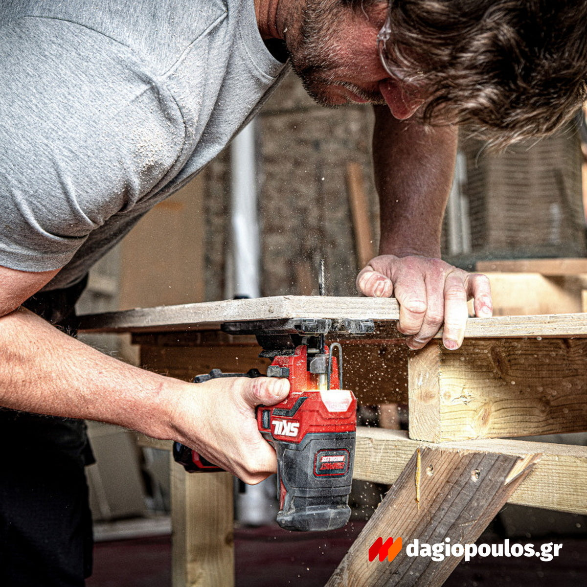 Skil 3440 CA 20V Max Brushless Σέγα Μπαταρίας 18V SOLO