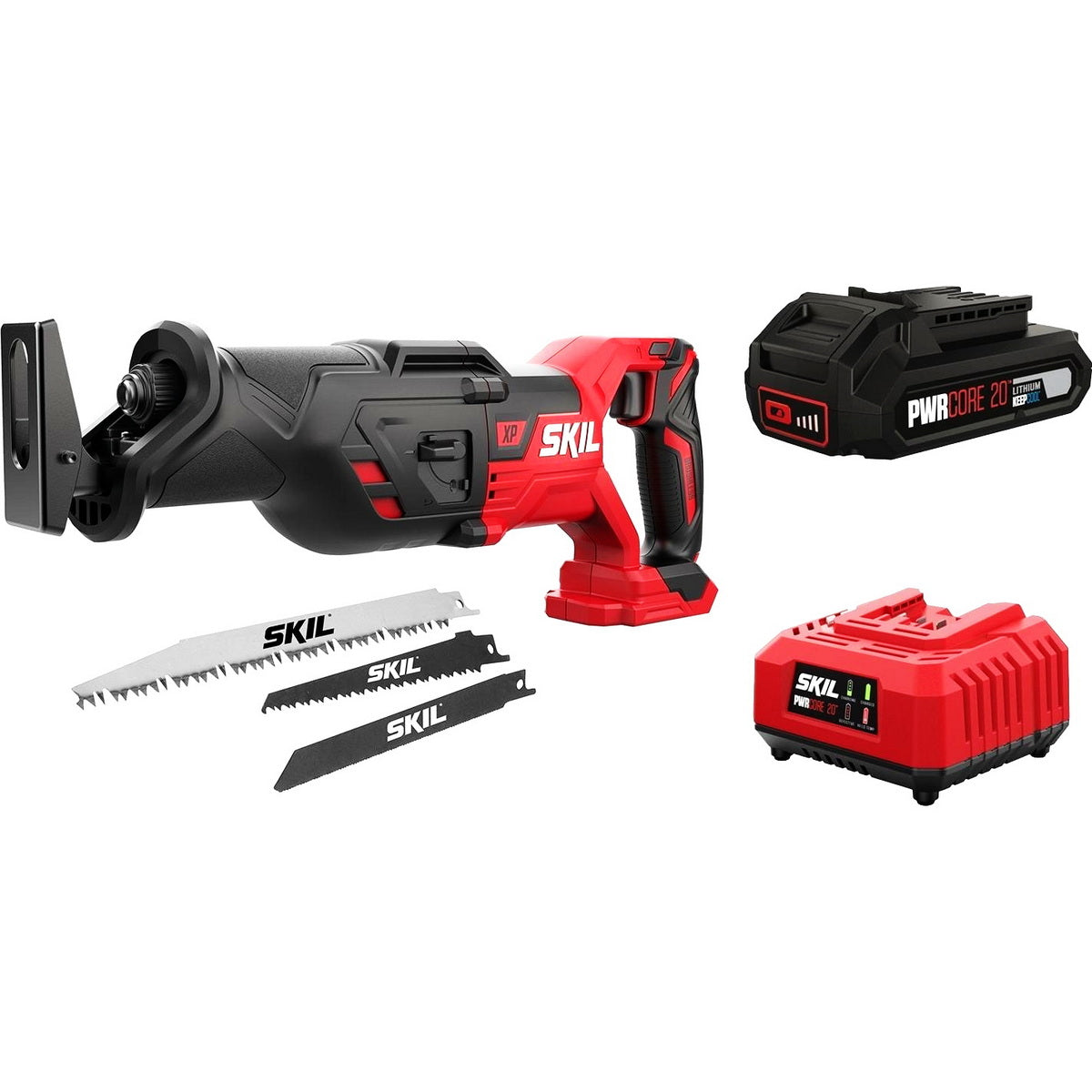 Skil 3471 CA 20V Max Brushless Σπαθοσέγα (Σεγάτσα) Μπαταρίας 18V Li-Ion Με Μπαταρία 4.0Ah