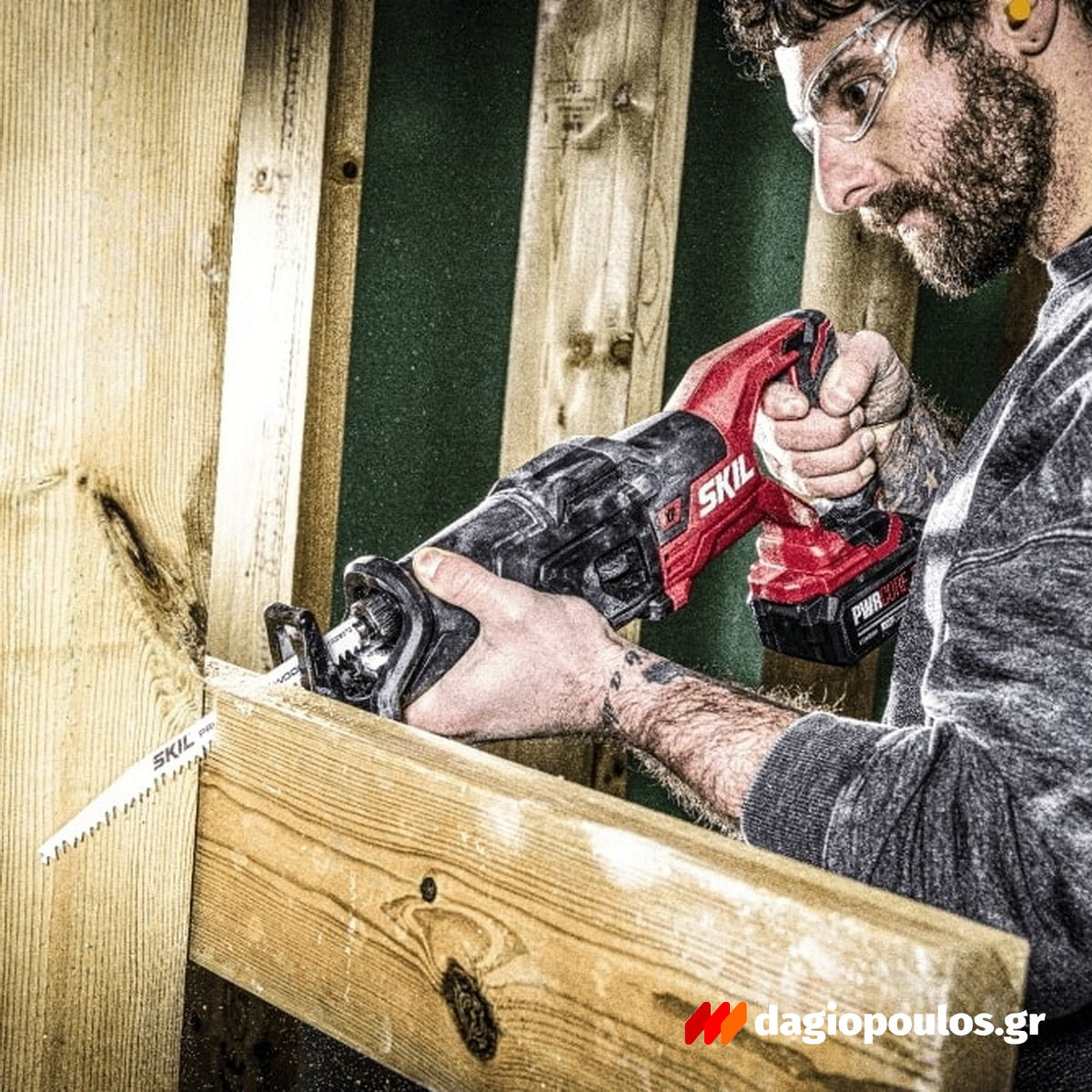 Skil 3471 CA 20V Max Brushless Σπαθοσέγα (Σεγάτσα) Μπαταρίας 18V Li-Ion SOLO