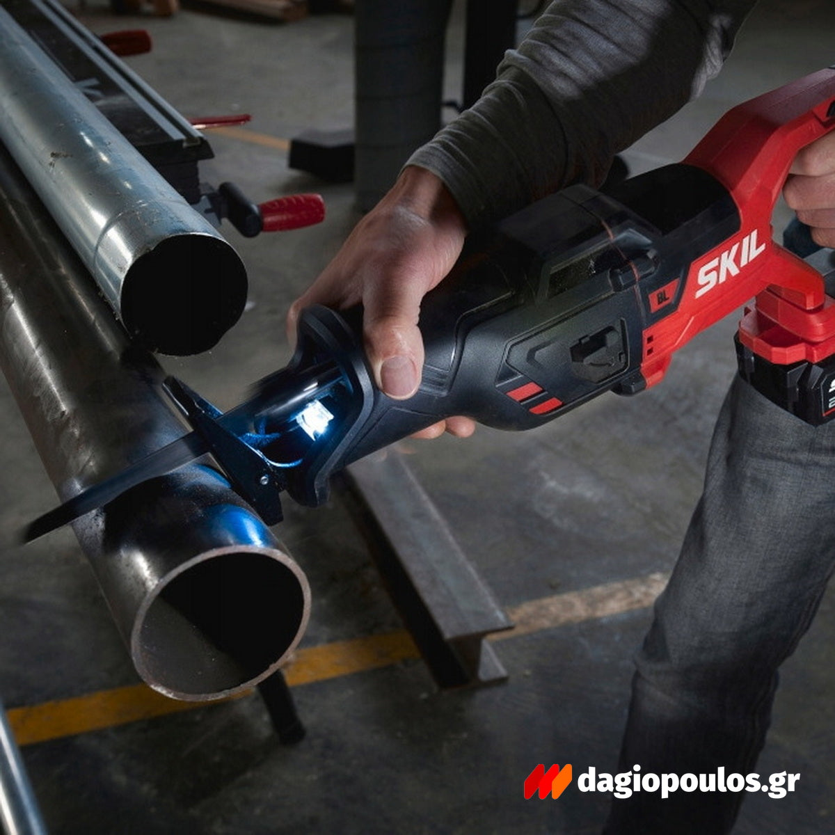 Skil 3480 CA 20V Max Brushless Σπαθοσέγα (Σεγάτσα) Μπαταρίας 18V Li-Ion SOLO