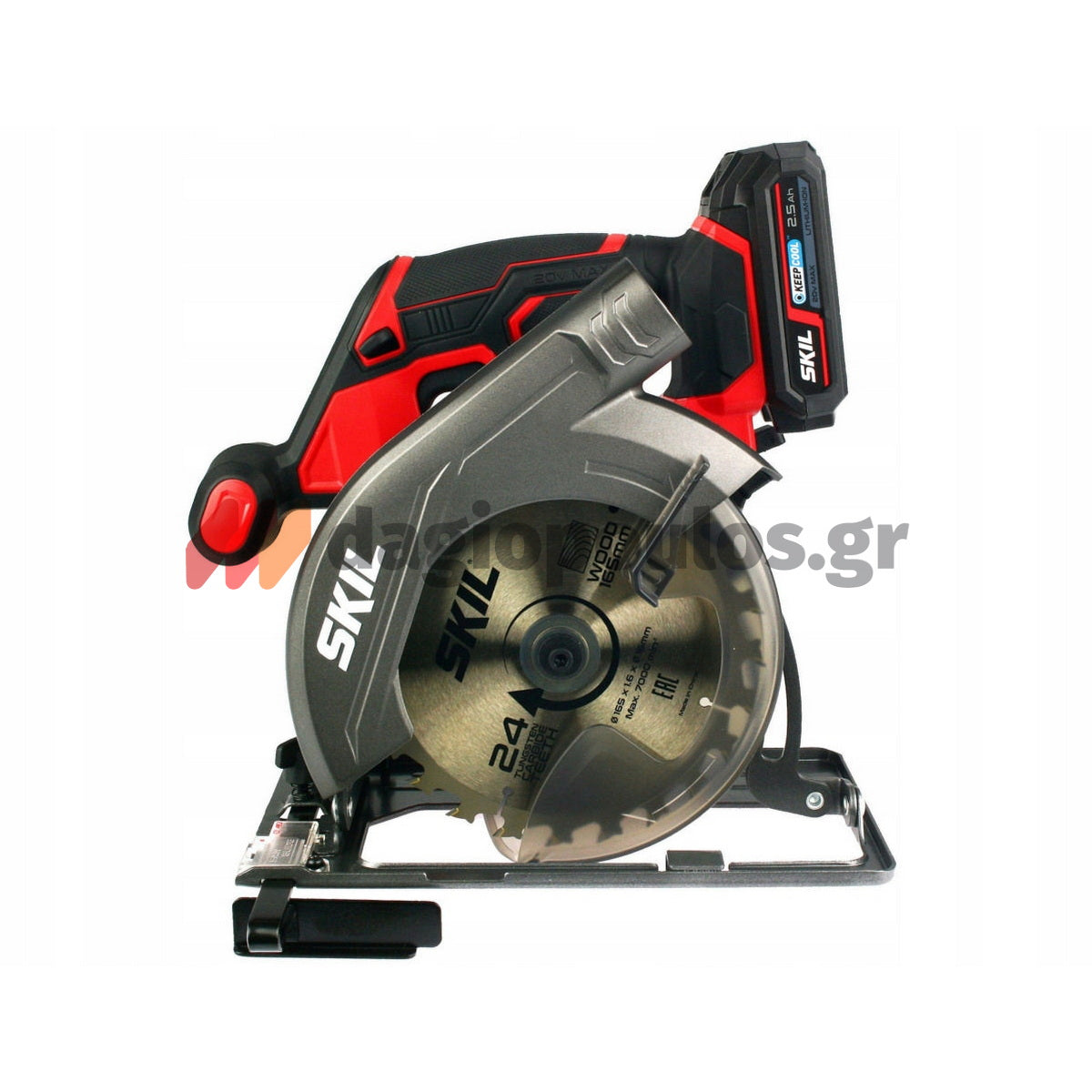 Skil 3520 CA 20V Max Δισκοπρίονο Μπαταρίας 18V Li-Ion 165mm SOLO