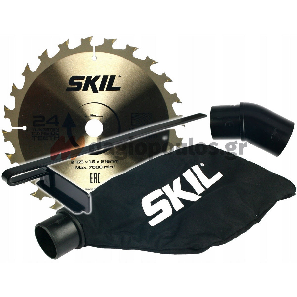 Skil 3520 CA 20V Max Δισκοπρίονο Μπαταρίας 18V Li-Ion 165mm Με Μπαταρία 4.0Ah