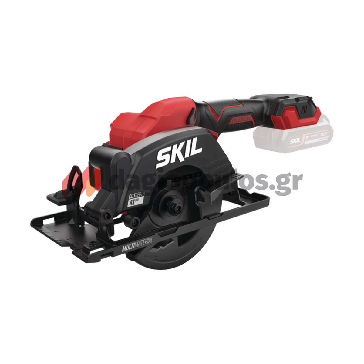 Skil 3540 CA 20V Max Brushless Δισκοπρίονο Πολλαπλών Υλικών Μπαταρίας 18V Liion 120mm SOLO