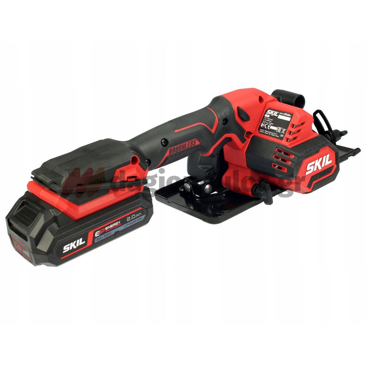 Skil 3540 CA 20V Max Brushless Δισκοπρίονο Πολλαπλών Υλικών Μπαταρίας 18V Li-Ion 120mm Με Μπαταρία 4.0Ah