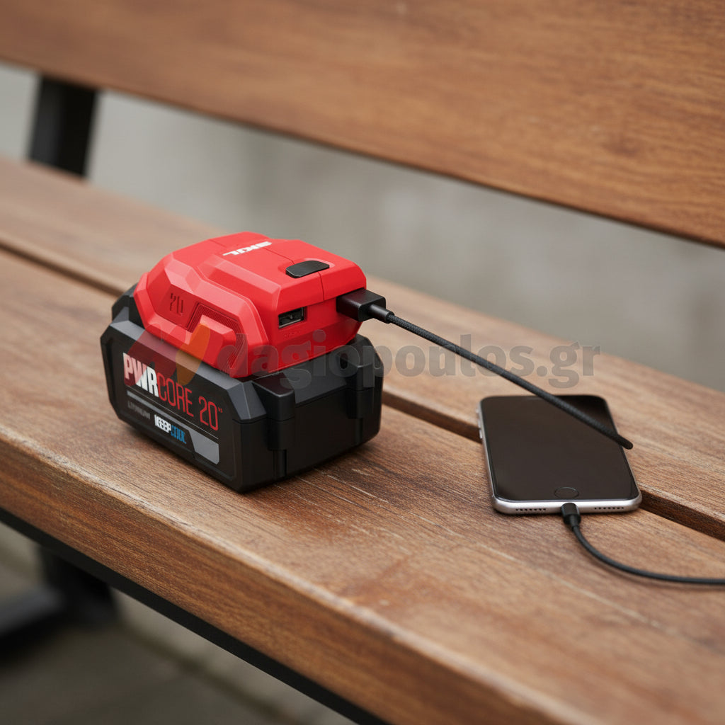 Skil 3572 EA 40V Max Brushless Δισκοπρίονο Μπαταρίας 36V Li-Ion 184mm Με 2 Μπαταρίες 4.0Ah + Φορτιστή + USB Αντάπτορα + Τσάντα