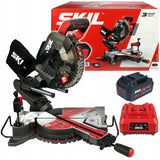 Skil 3590 CA 20V Max Φαλτσοπρίονο Radial Ξύλου Μπαταρίας 18V Li-Ion 216mm Με 2 Μπαταρίες 5.0Ah