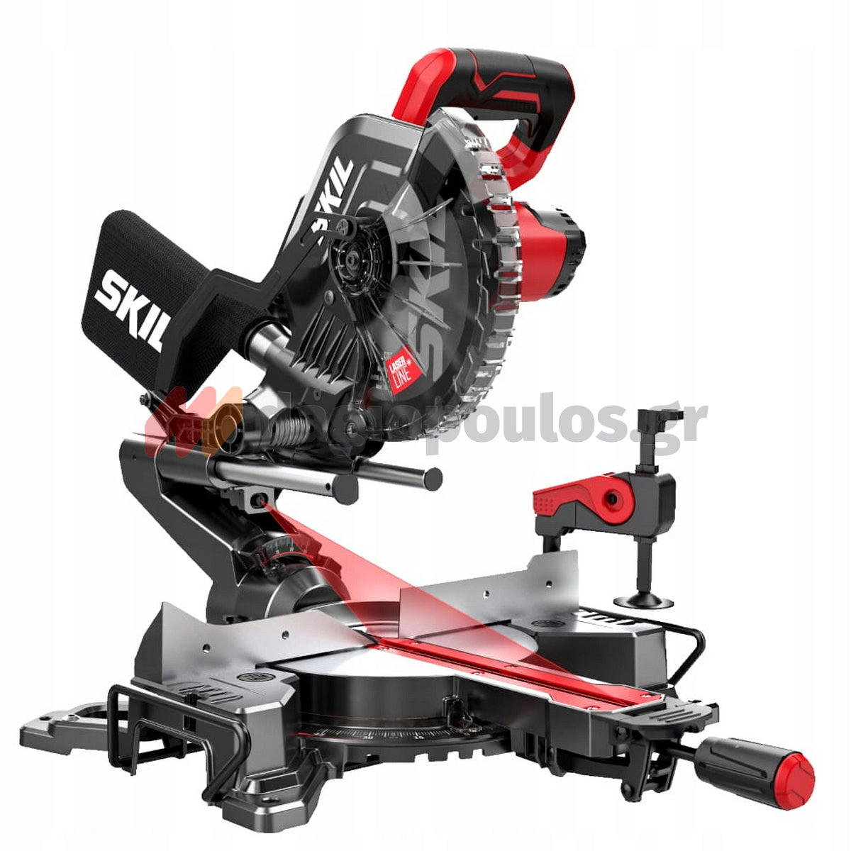 Skil 3590 CA 20V Max Φαλτσοπρίονο Radial Ξύλου Μπαταρίας 18V Li-Ion 216mm Με 2 Μπαταρίες 5.0Ah