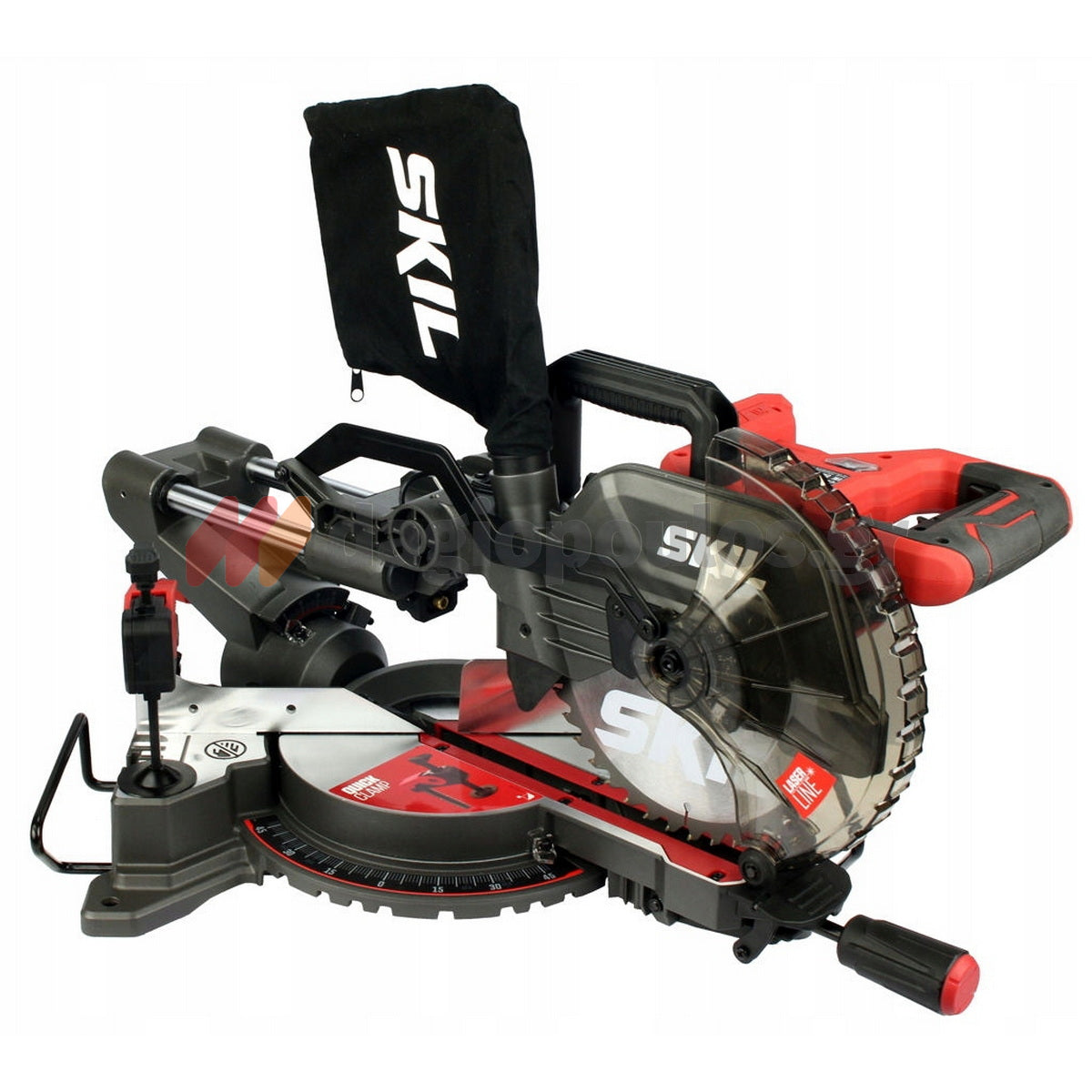 Skil 3590 CA 20V Max Φαλτσοπρίονο Radial Ξύλου Μπαταρίας 18V Li-Ion 216mm Με 2 Μπαταρίες 5.0Ah